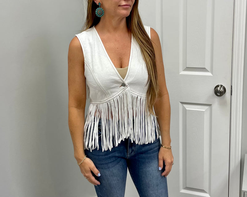 Western Denim Vest