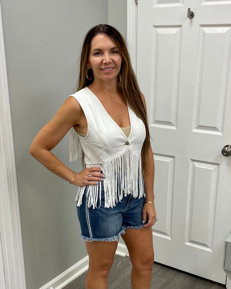 Western Denim Vest