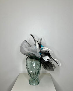 Ribbon & Feather Fascinator