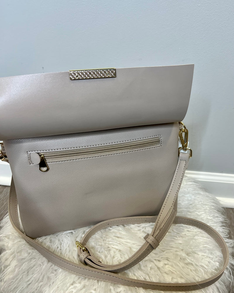 Flap Over Bag-Tan
