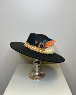 Black Vintage Hat