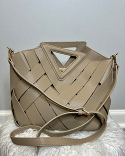 Bottega Veneta V Woven Drawstring Tote Bag