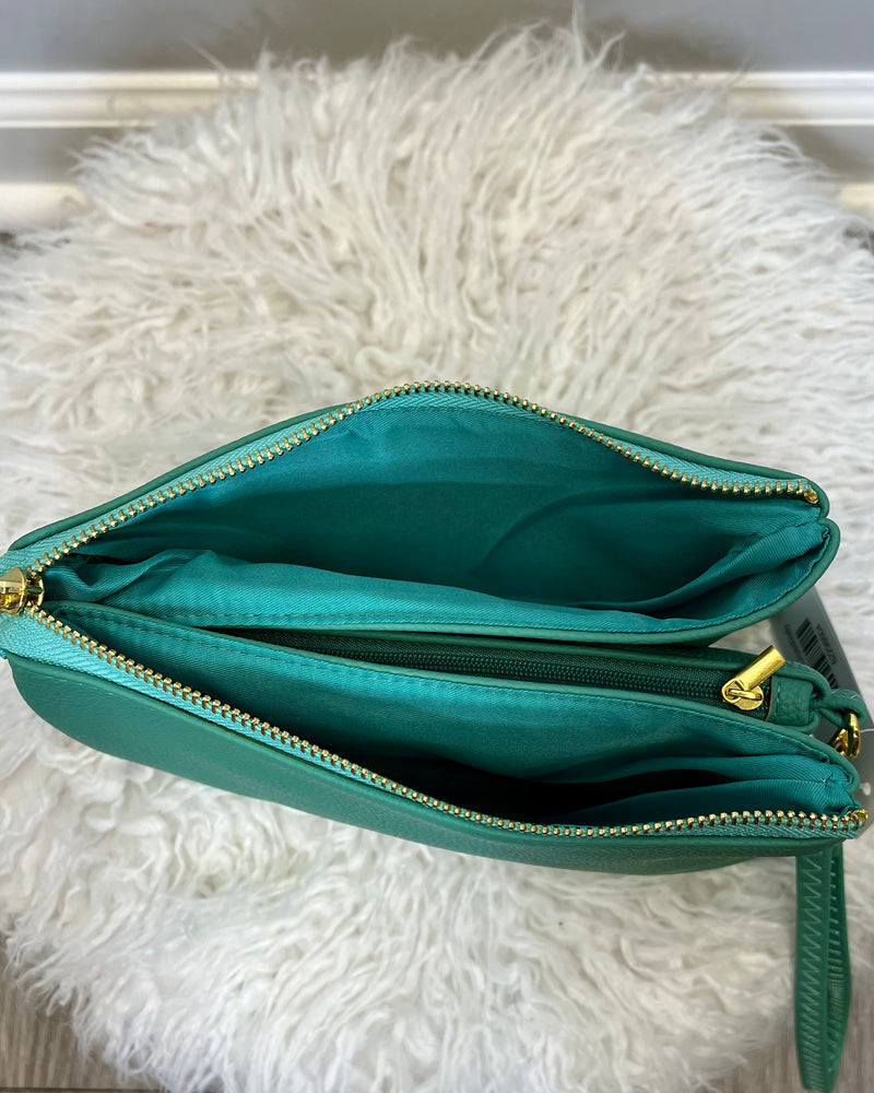 Jade Wristlet/Crossbody