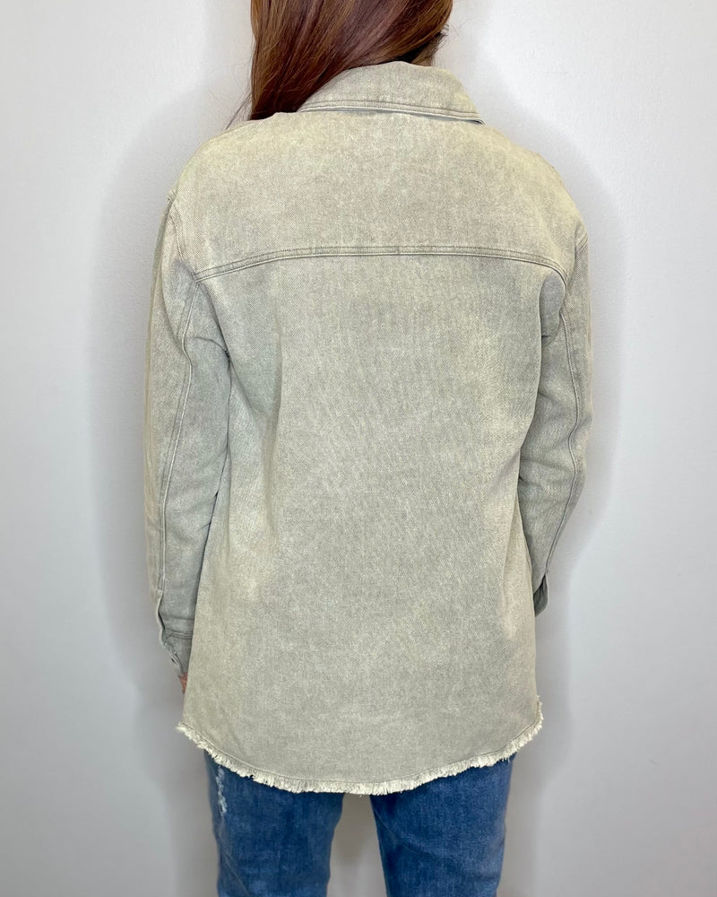 Bleached Olive Jacket