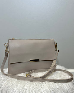 Flap Over Bag-Tan