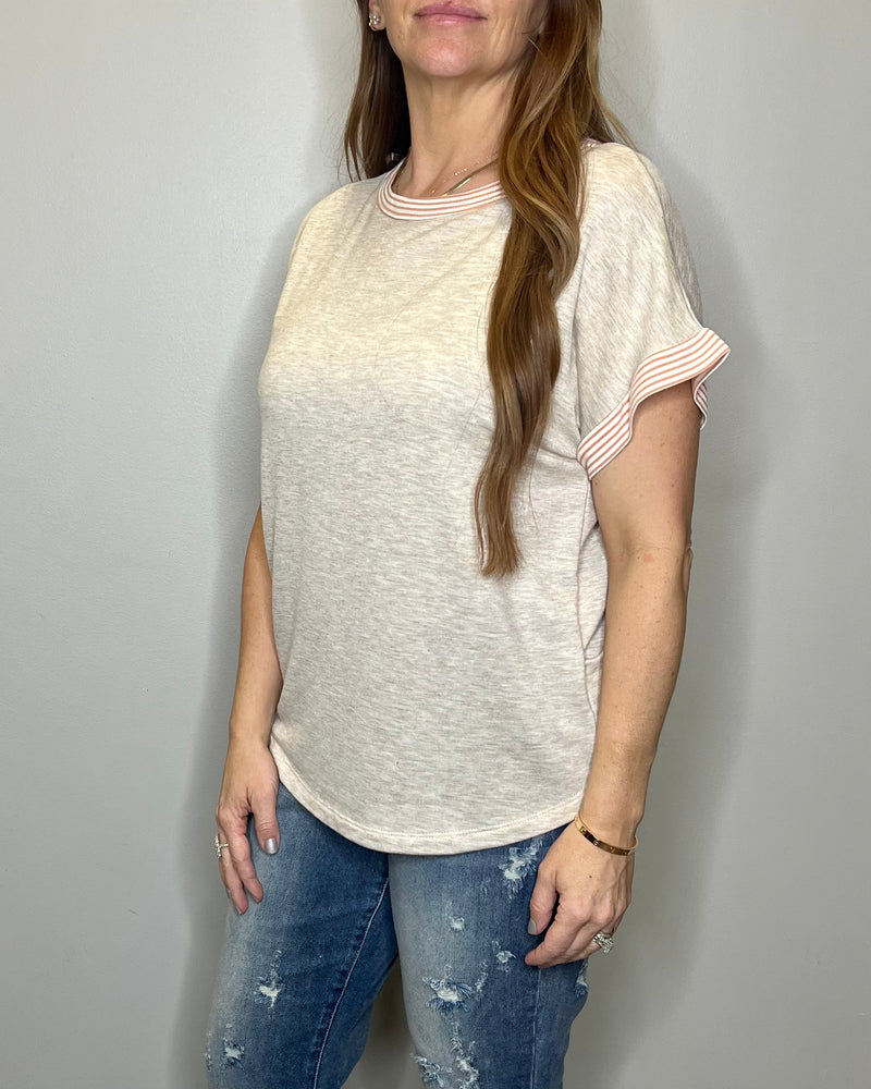 Sunkist Stripe Top
