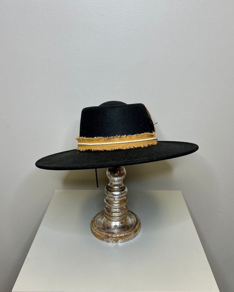 Black Vintage Hat