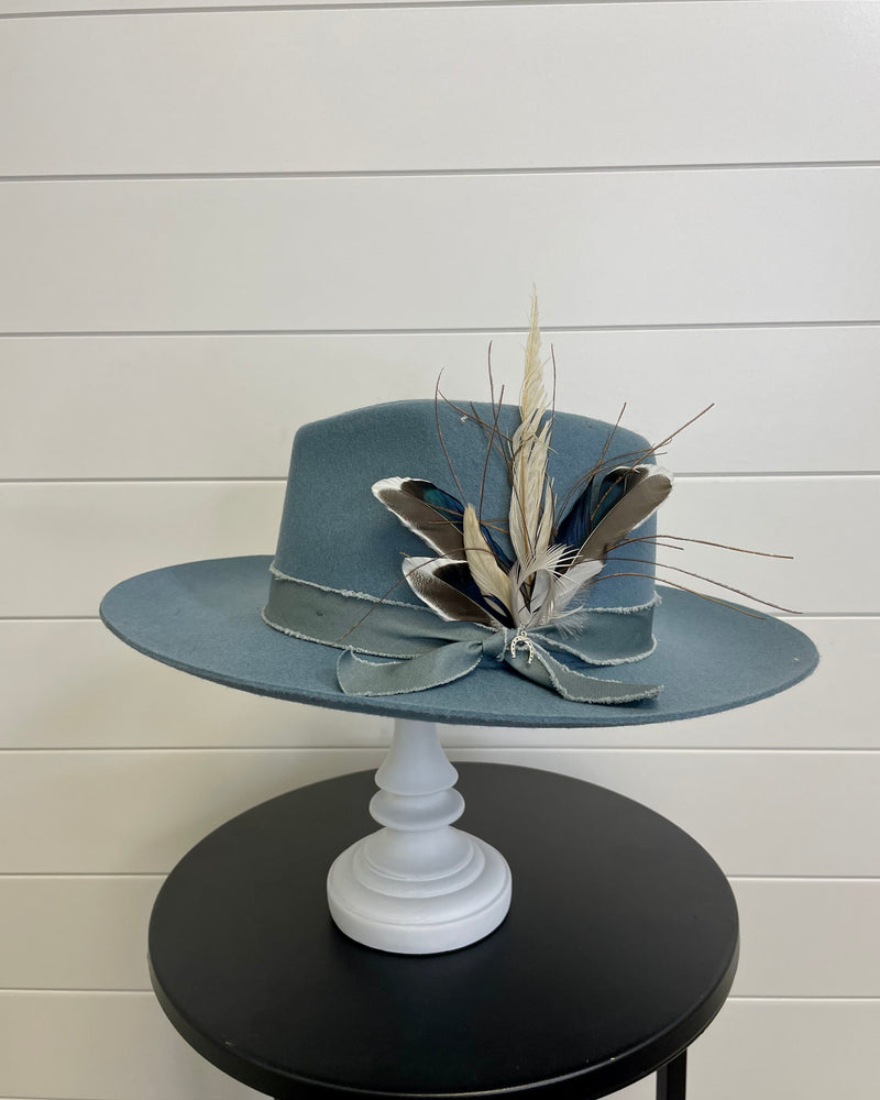 Blue Hat Blue Detail
