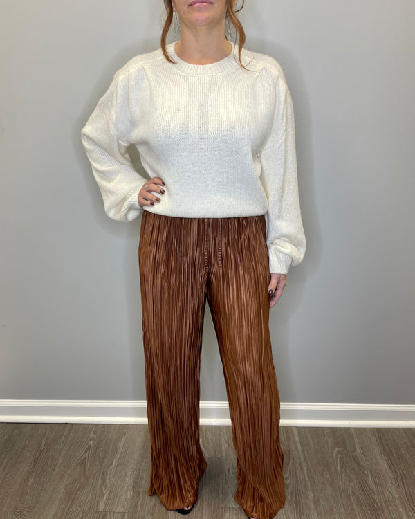 Mini Pleated Pants