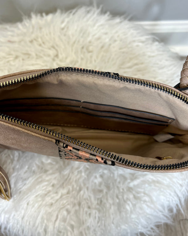 Western Fringe Wristlet