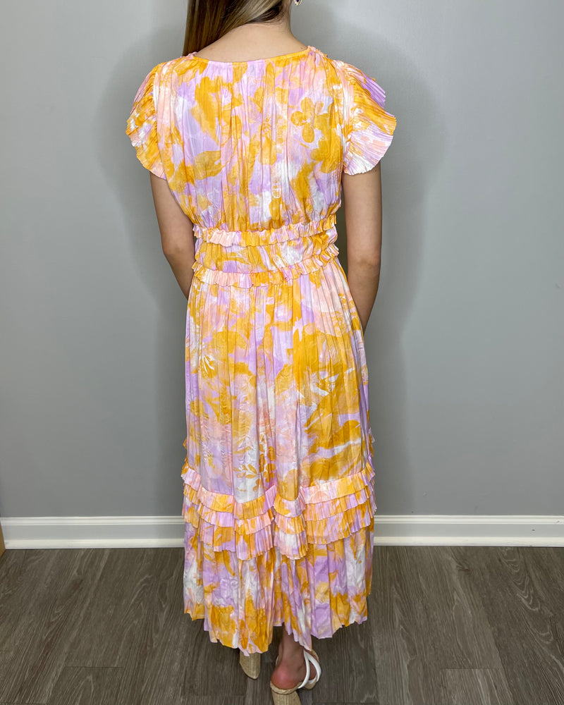 Sherbet Pleated Dress