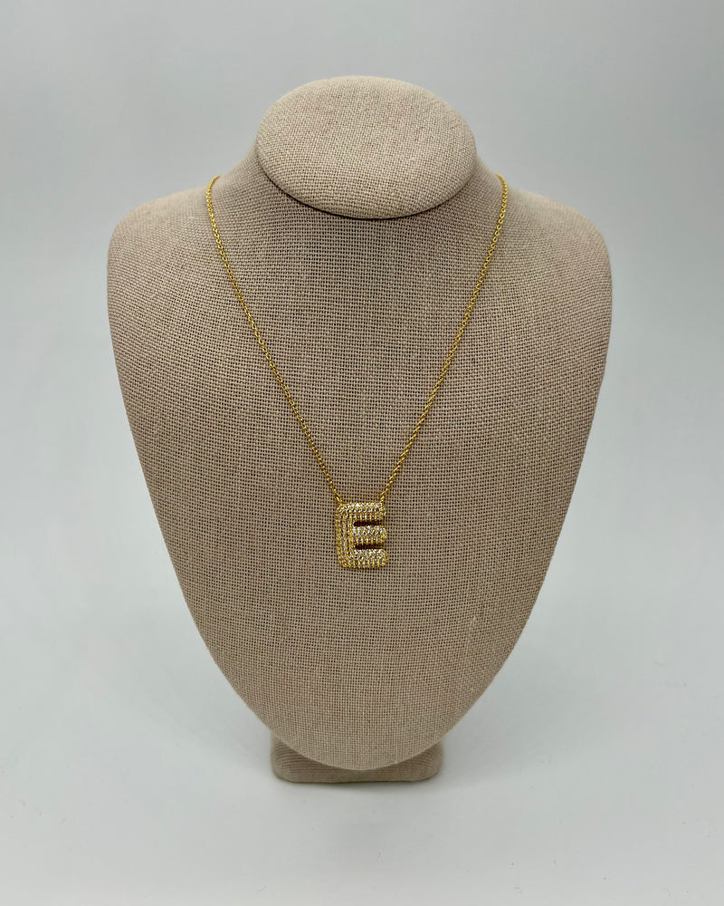 Sparkling Initial Necklace