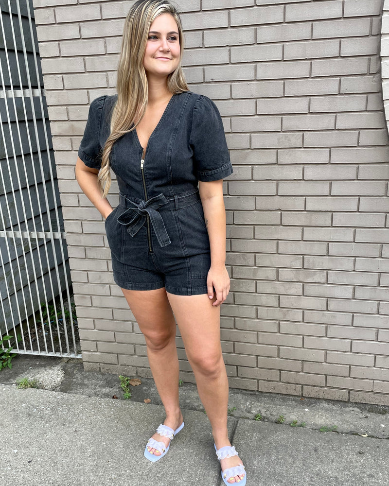 Daegen Denim Romper