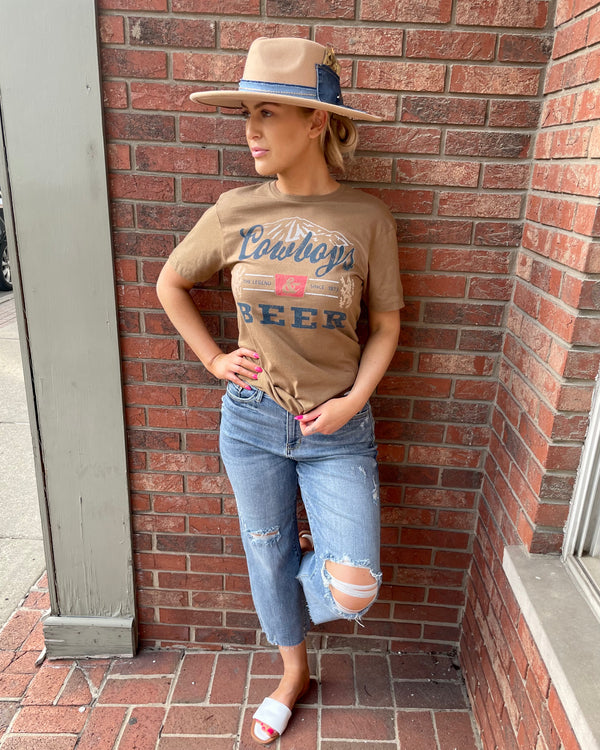 Cowboys & Beer Tee
