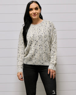 Metallic Celebration Sweater